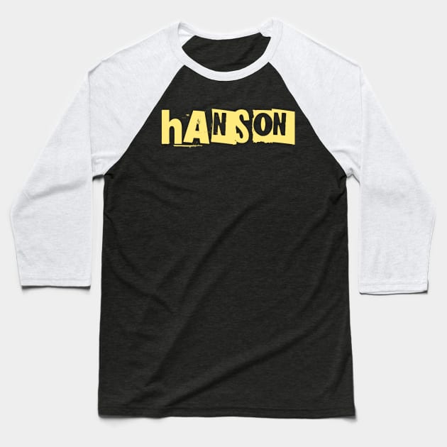 Hanson Baseball T-Shirt by makram